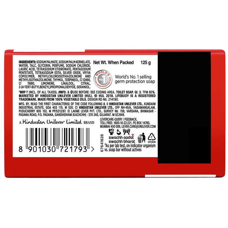 Lifebuoy Soap - 125 Gm - Image 2