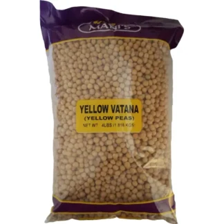 Mani's Yellow Vatana (Yellow Peas) - 4 Lb