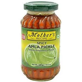 Mother's Recipe Spicy Amla Pickle - 300 Gm